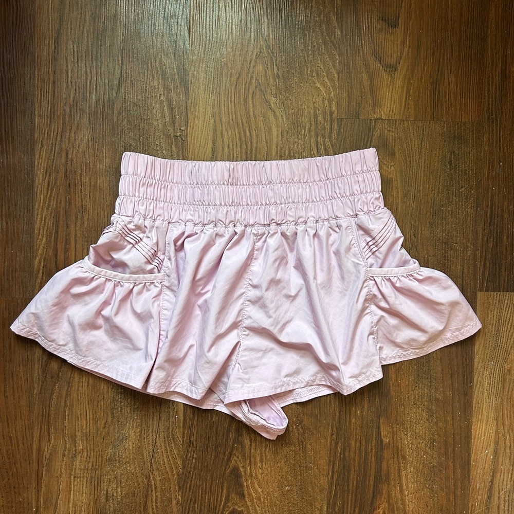 FP Movement by Free People Soft Pink Athletic Shorts - Picture 2 of 2